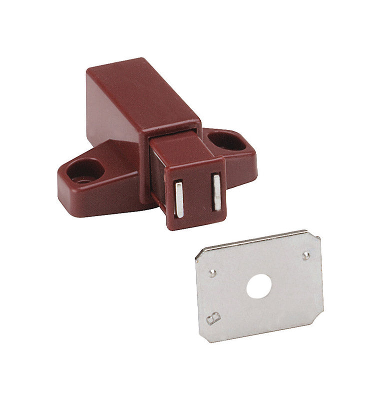 AMEROCK - Amerock Brown Steel Magnetic Latch 1 pk