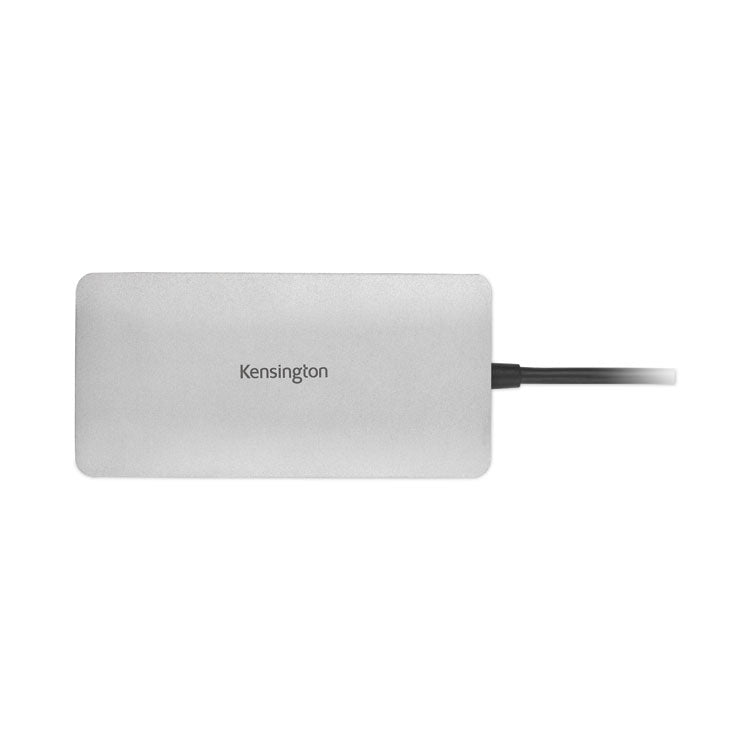 Kensington - UH1400P USB-C 8-in-1 Driverless Mobile Hub, Black