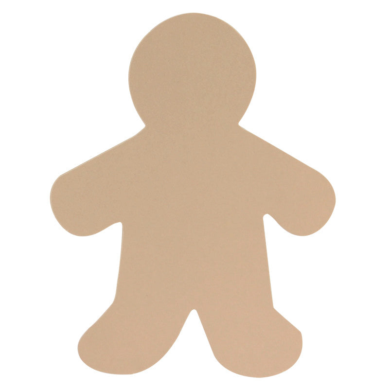 HYGLOSS - Multicultural Colors People Shape Paper Cut-Outs, 16" Me Kid, Pack of 25