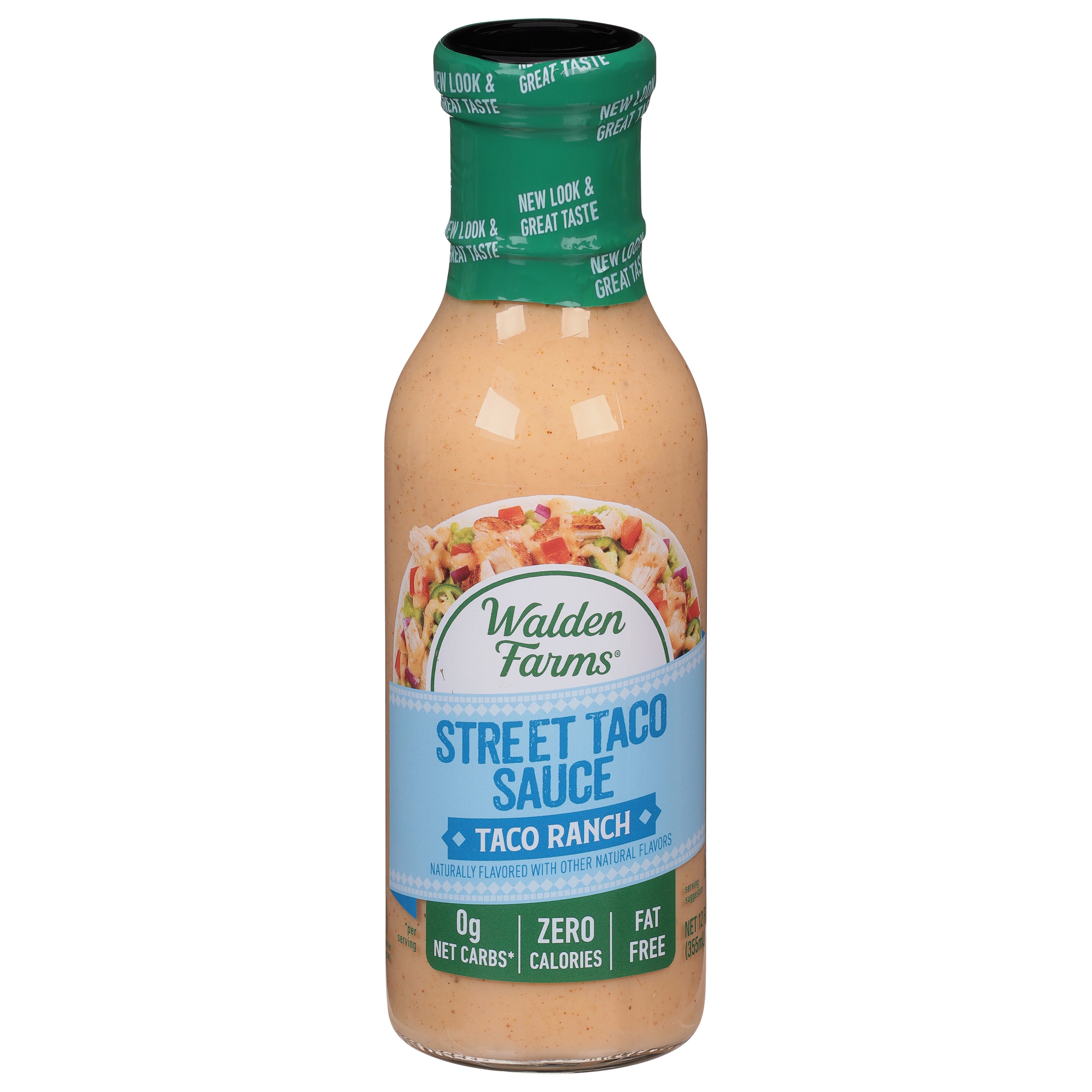 Walden Farms Taco Ranch Street Taco Sauce 12 fl oz - Case of 6