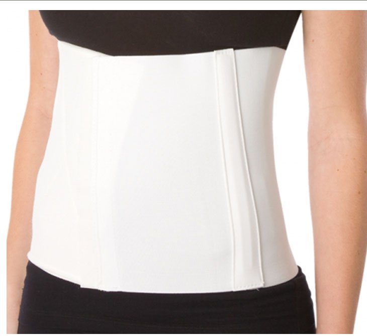 DJO - Abdominal Binder ProCare® Small Hook and Loop Closure 24 to 30 Inch Waist Circumference 10 Inch Height Adult [1/EA]