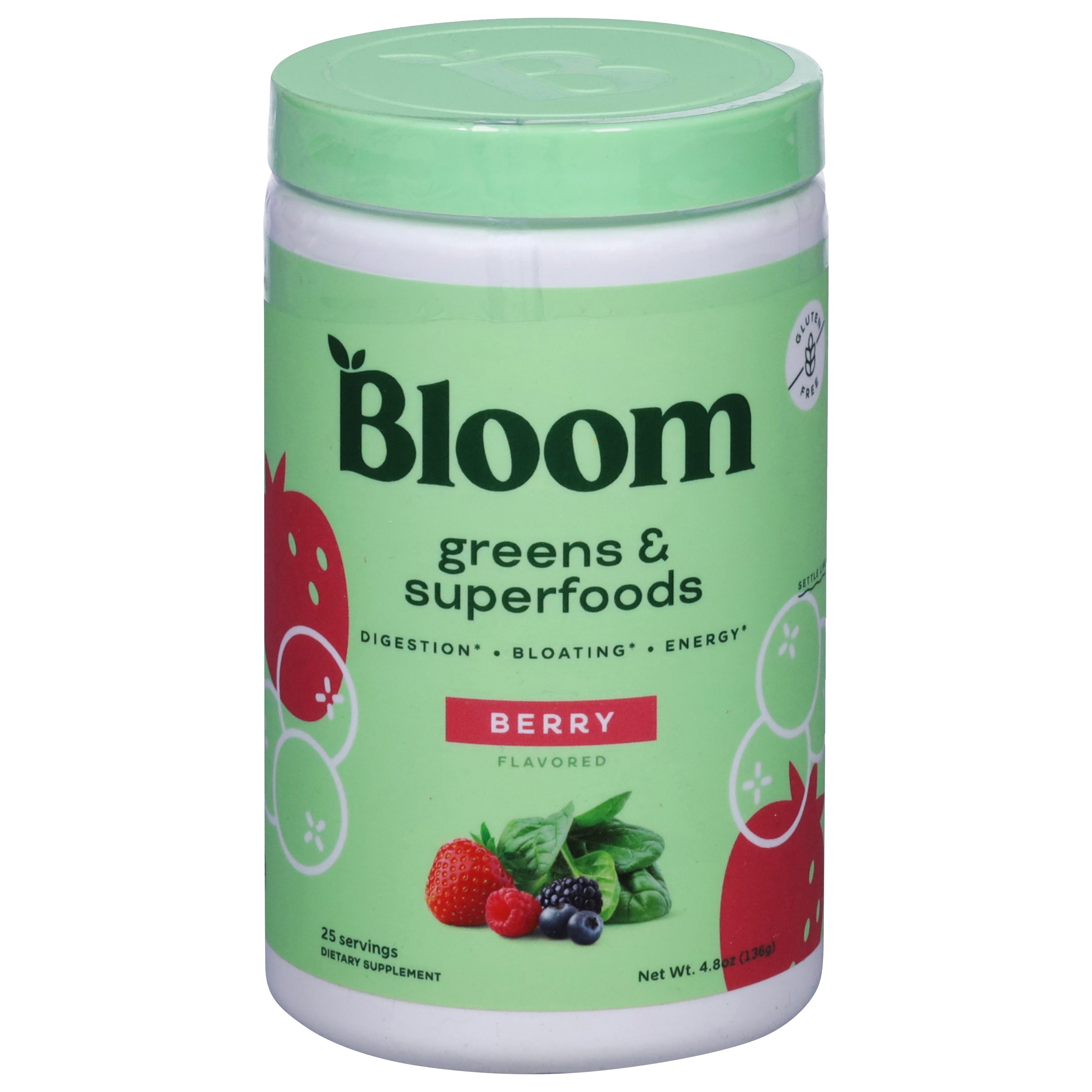 Bloom Berry Green & Superfoods 4.8 oz - Case of 1