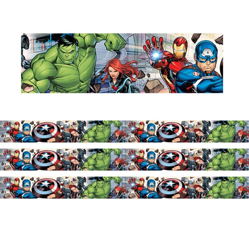 EUREKA - Marvel™ Deco Trim® Extra Wide Die Cut, 37 Feet Per Pack, 3 Packs