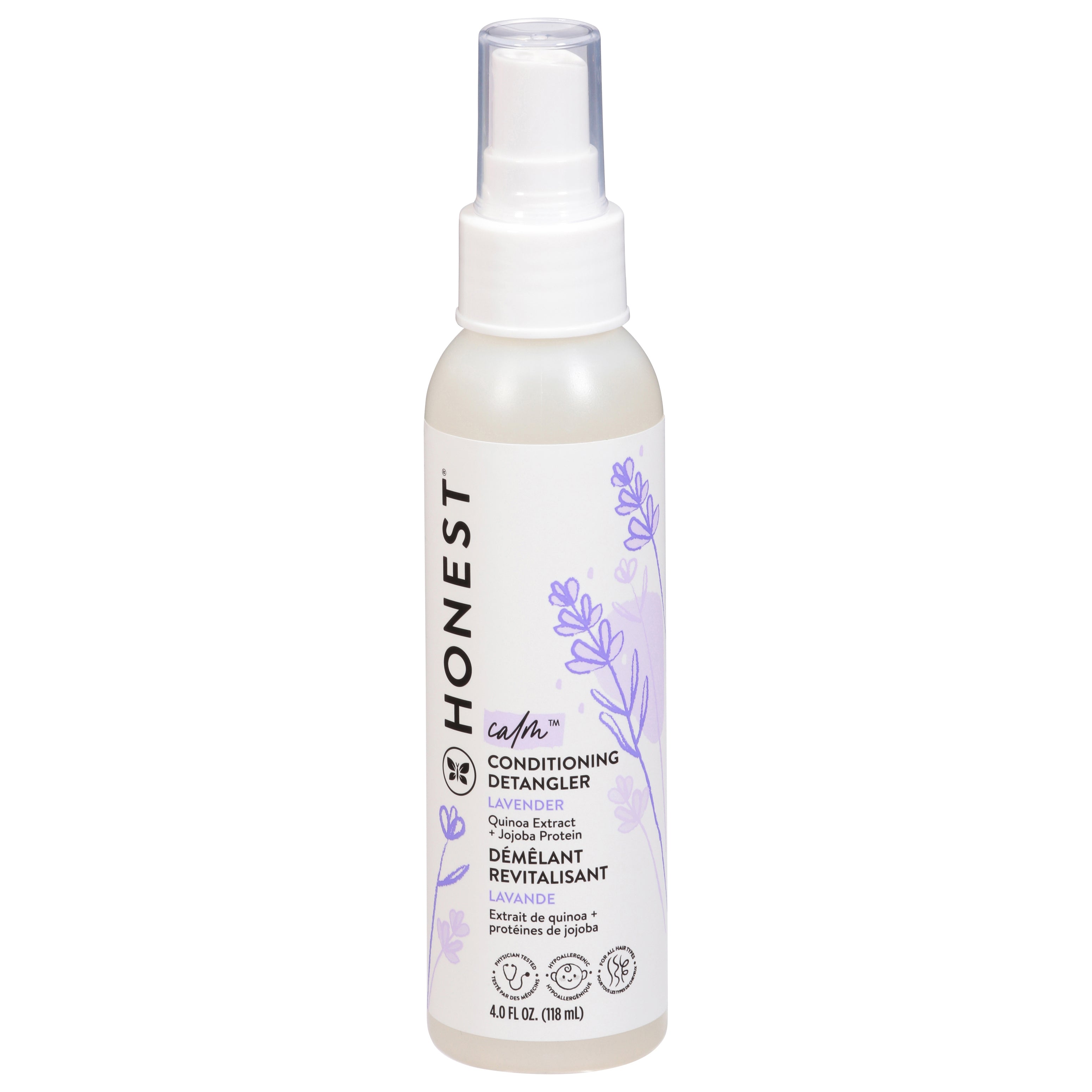 Honest Calm Lavender Conditioning Detangler 4.0 fl oz - Case of 1