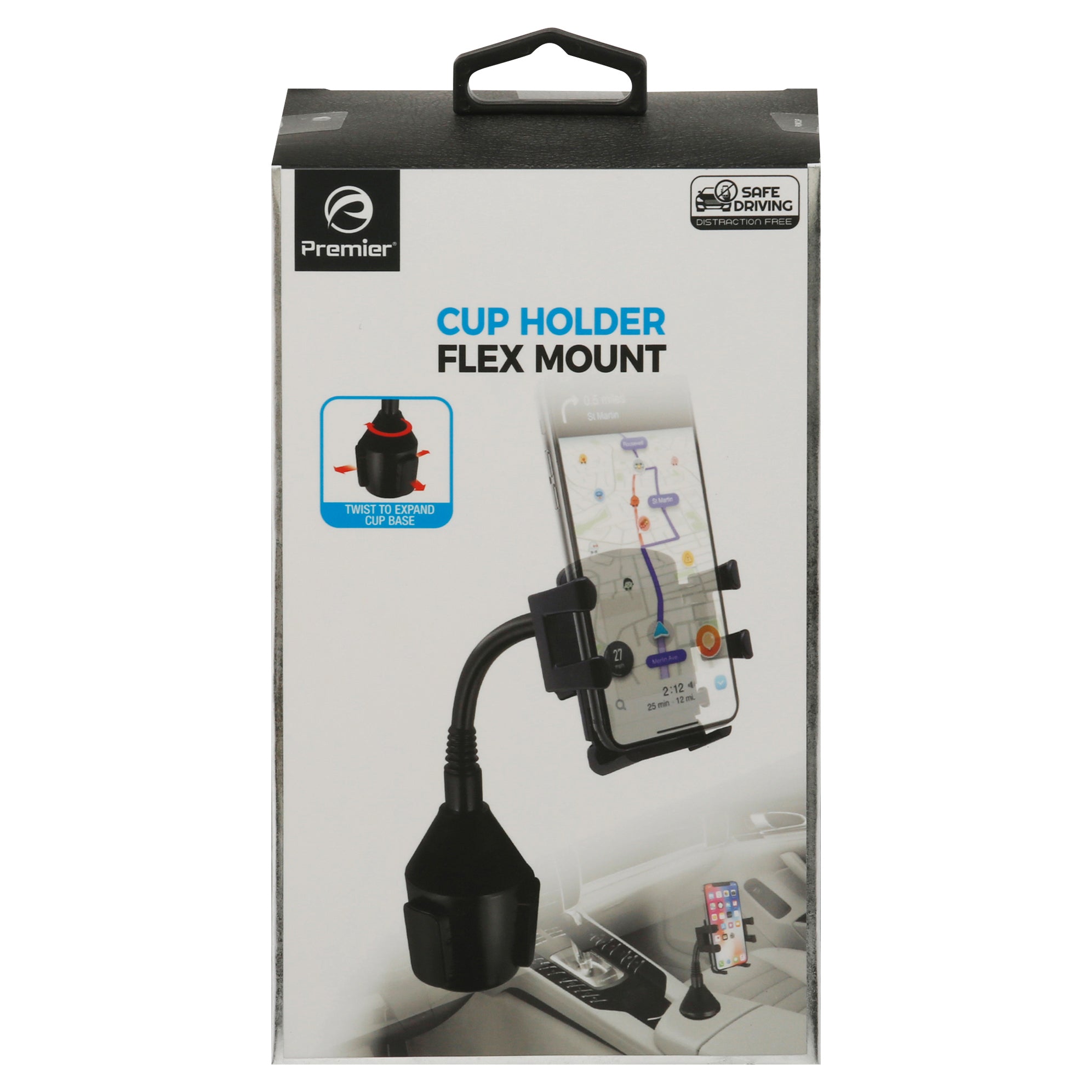 Premier Flex Mount Cup Holder 1 ea - Case of 1