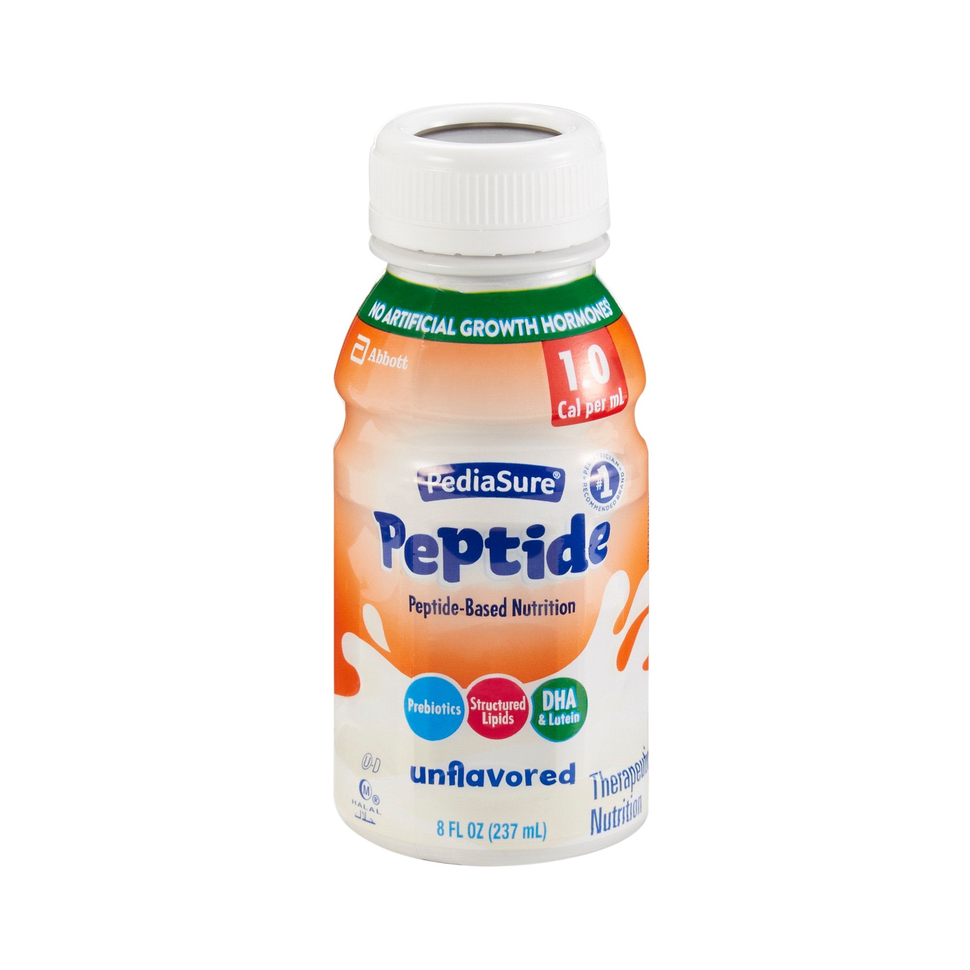 Abbott Nutrition - Pediatric Oral Supplement PediaSure® Peptide 1.0 Cal Unflavored 8 oz. Bottle Liquid Peptide Malabsorption / Maldigestion [1/EA]