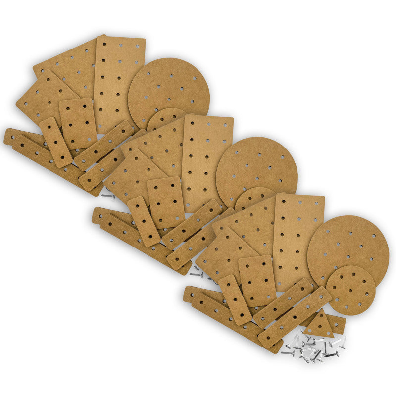 TEACHER CREATED RESOURCES - STEM Basics: Cardboard Construction - 100 Per Pack, 3 Packs