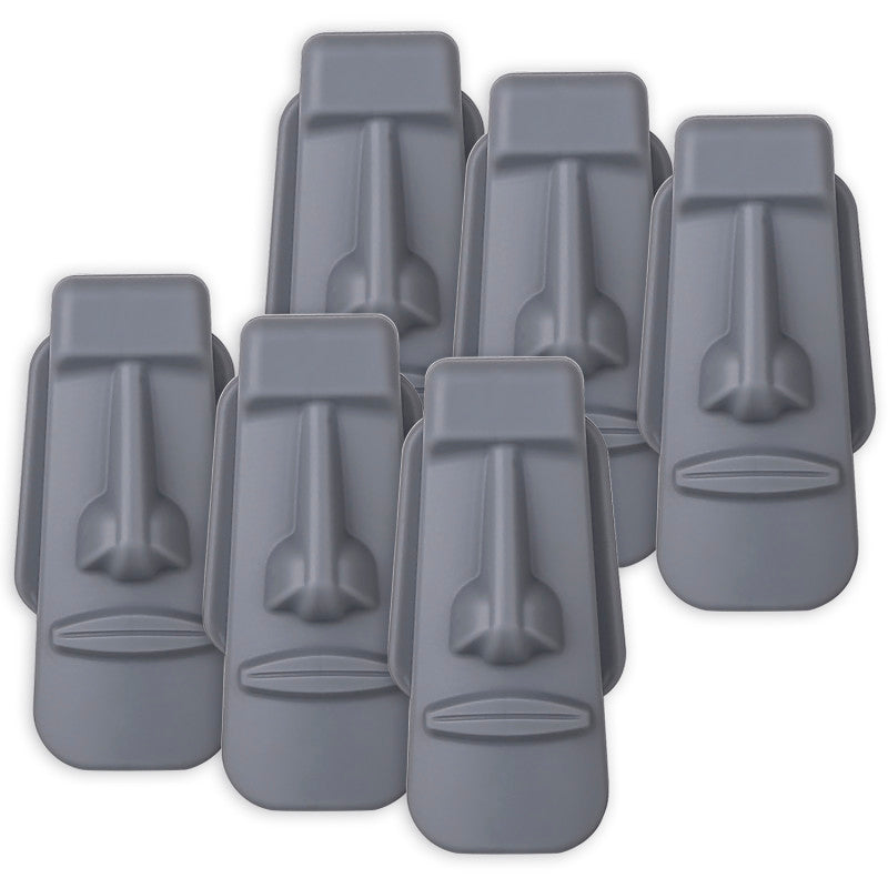THE PENCIL GRIP - Giant Shaped Silicone Chewable Pencil Topper, Pack of 6