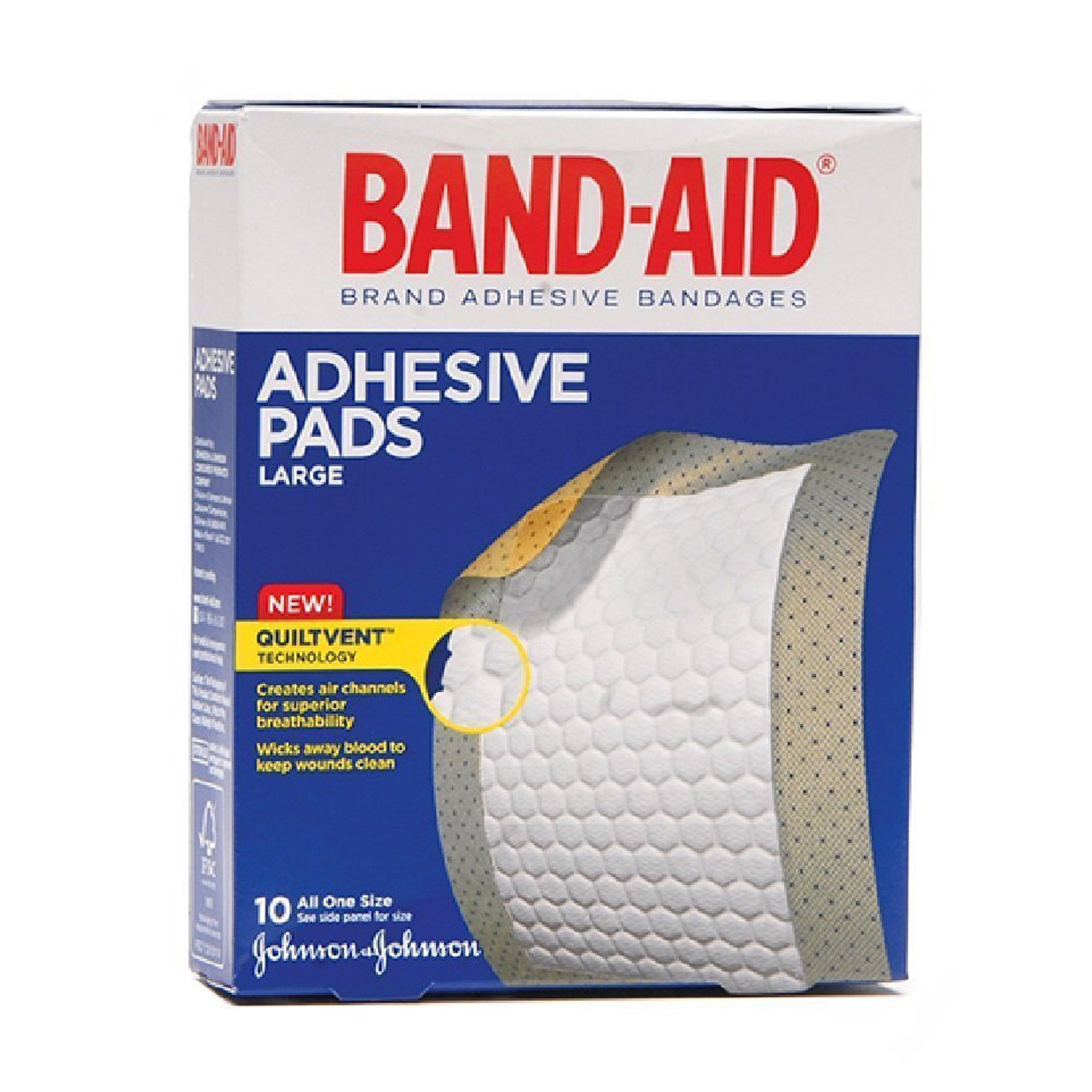Johnson & Johnson Consumer - Adhesive Strip Band-Aid® 2-7/8 X 4 Inch Plastic Rectangle Tan Sterile [240/CS]