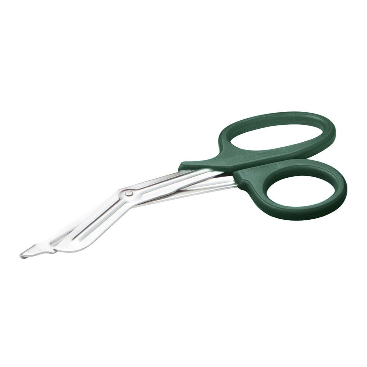 McKesson Brand - Trauma Shears McKesson Medicut™ Green 7-1/4 Inch Length Medical Grade Stainless Steel Finger Ring Handle Blunt Tip / Blunt Tip [1/EA]