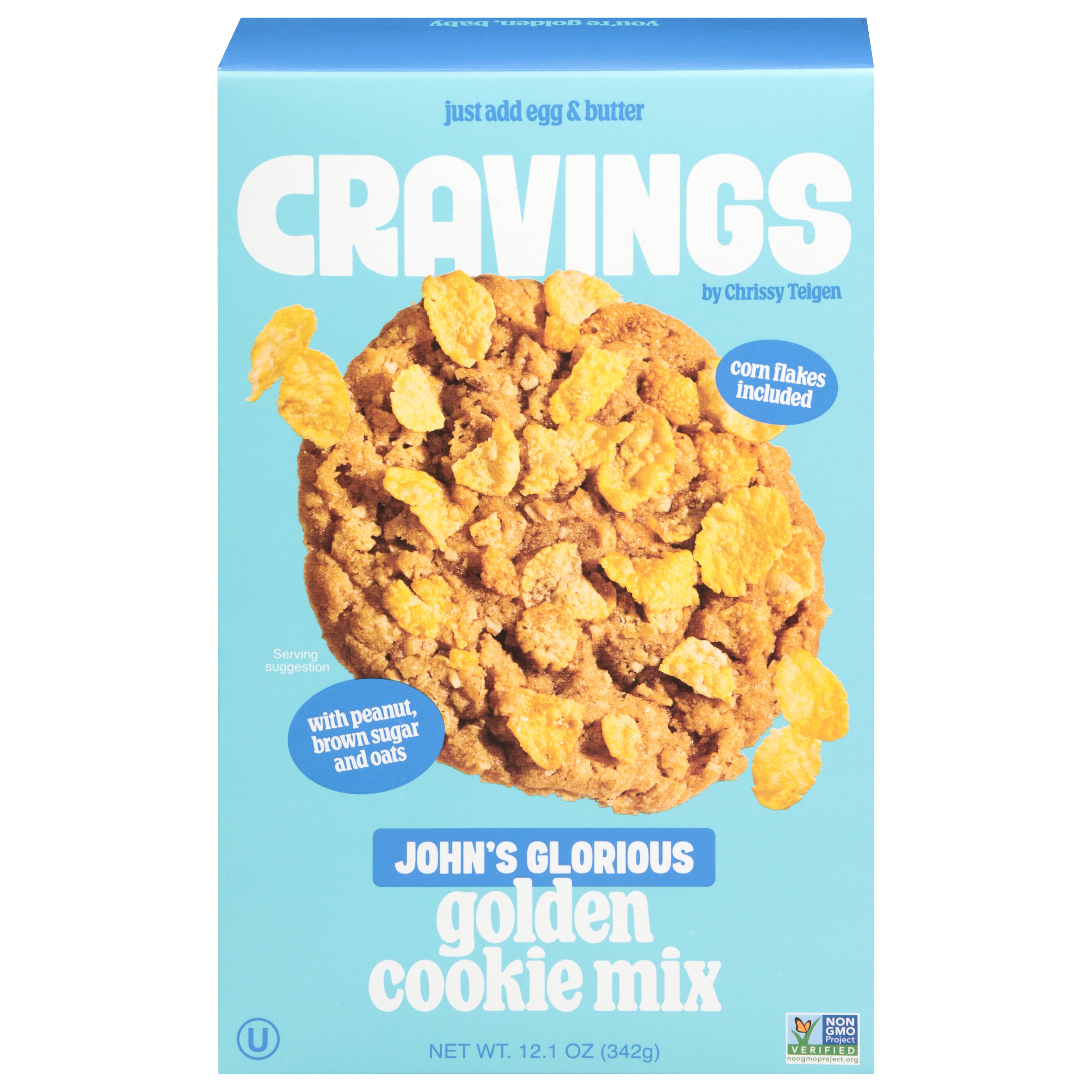 Cravings by Chrissy Teigen John's Glorious Golden Cookie Mix 12.1 oz - Case of 6