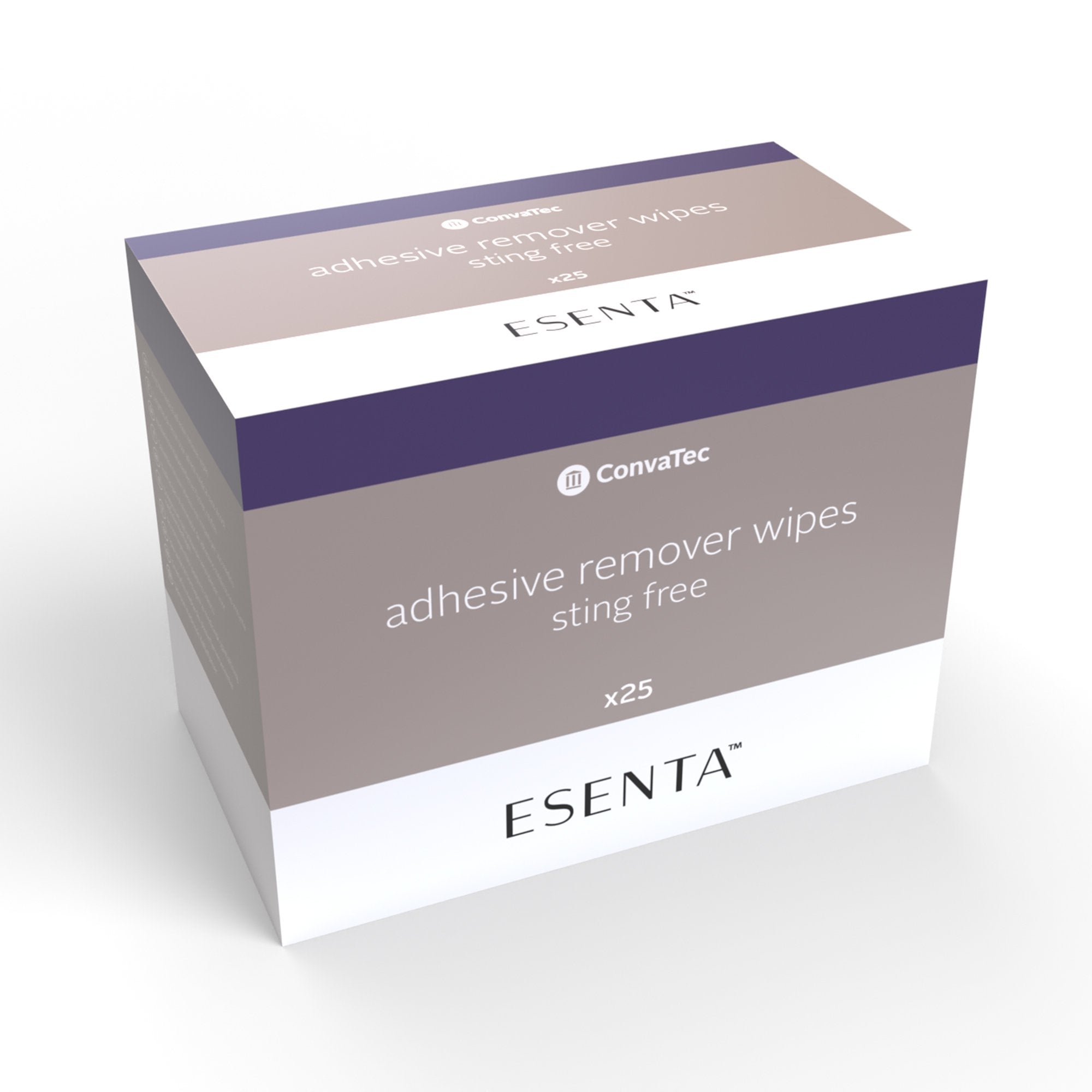 ConvaTec - Adhesive Remover Esenta™ Sting Free Wipe 25 per Box [25/BX]