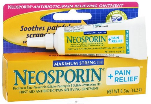 J & J Sales - First Aid Antibiotic with Pain Relief Neosporin® + Pain Relief Ointment 0.5 oz. Tube [1/EA]