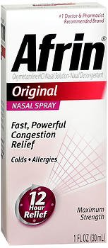 Bayer - Sinus Relief Afrin® Original 0.05% Strength Nasal Spray 30 mL [1/EA]
