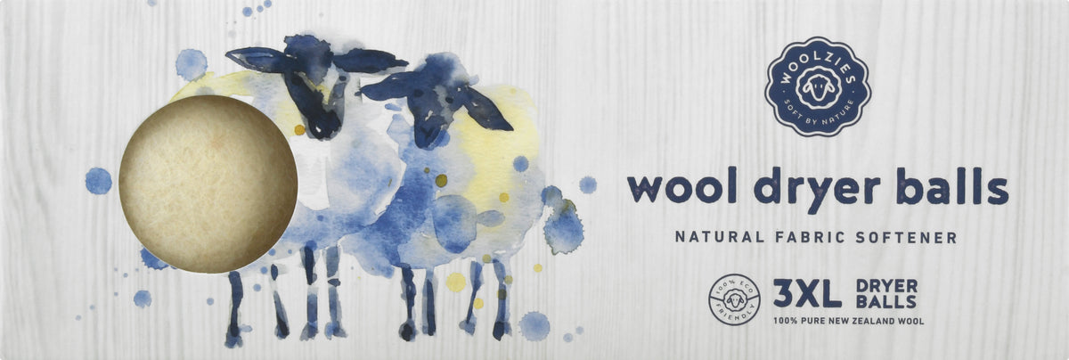 Woolzies XL Wool Dryer Balls 3 ea - Case of 12