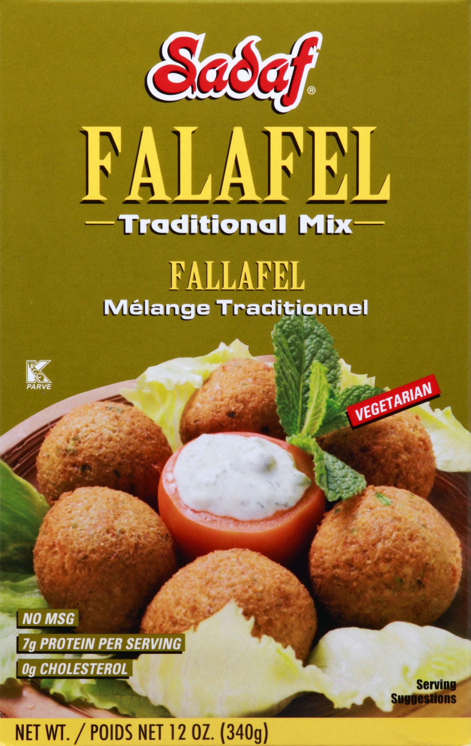 Sadaf Falafel Mix 12 oz - Case of 12