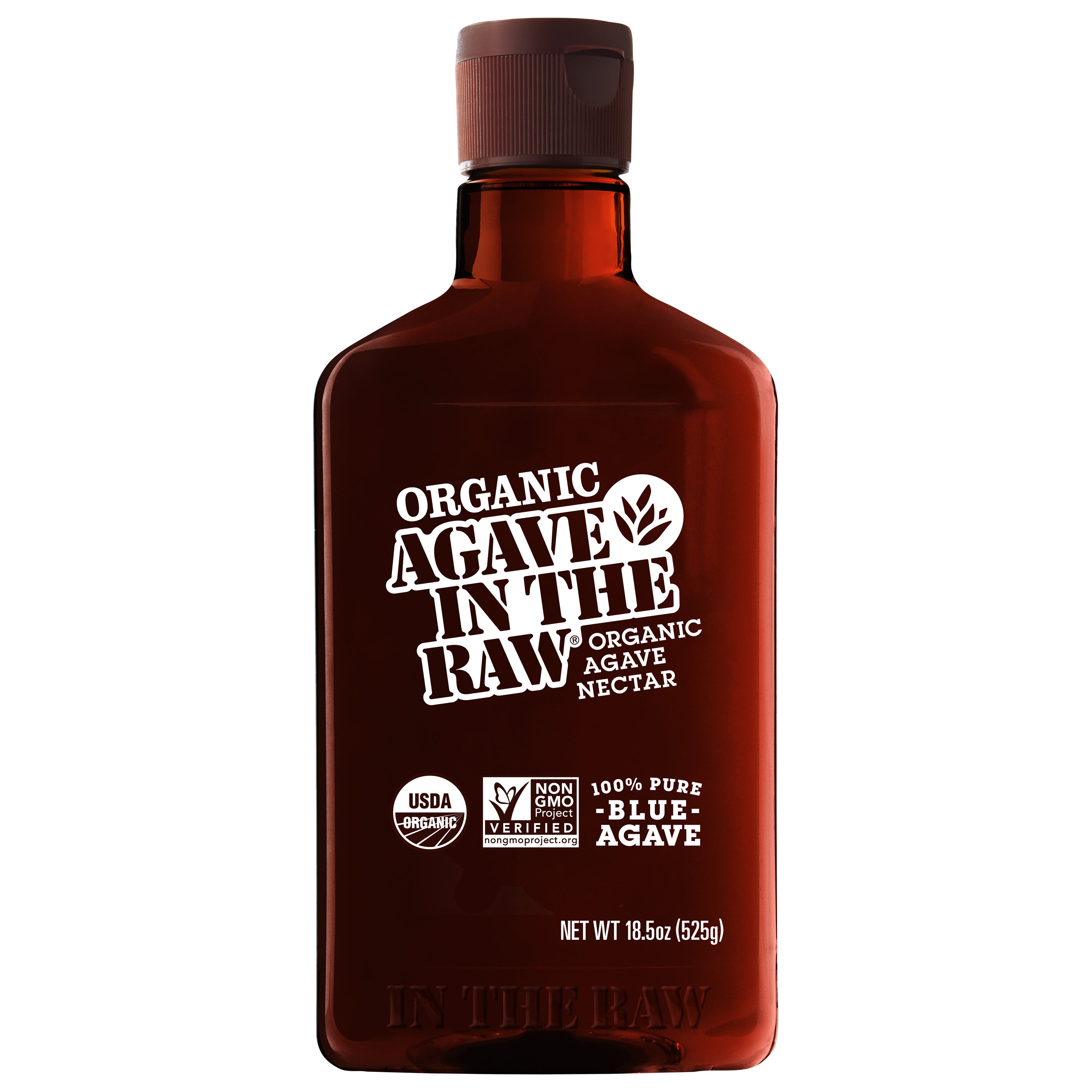Agave In The Raw® Organic Agave Nectar 18.5 oz. Bottle - Case of 8