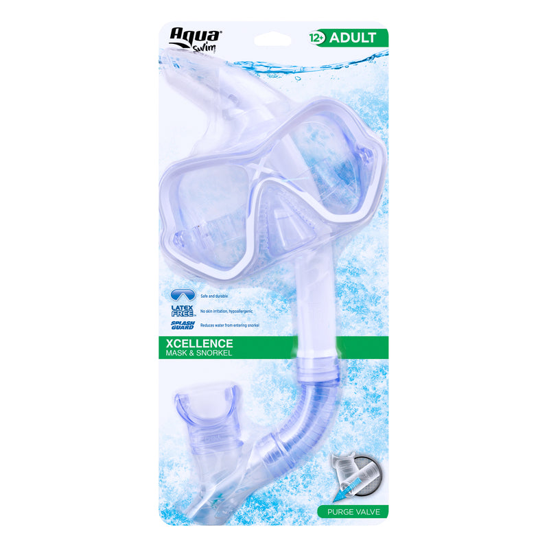 AQUA SWIM - Aqua Swim Optum TriView Assorted Youth Mask/Dry Top Snorkel