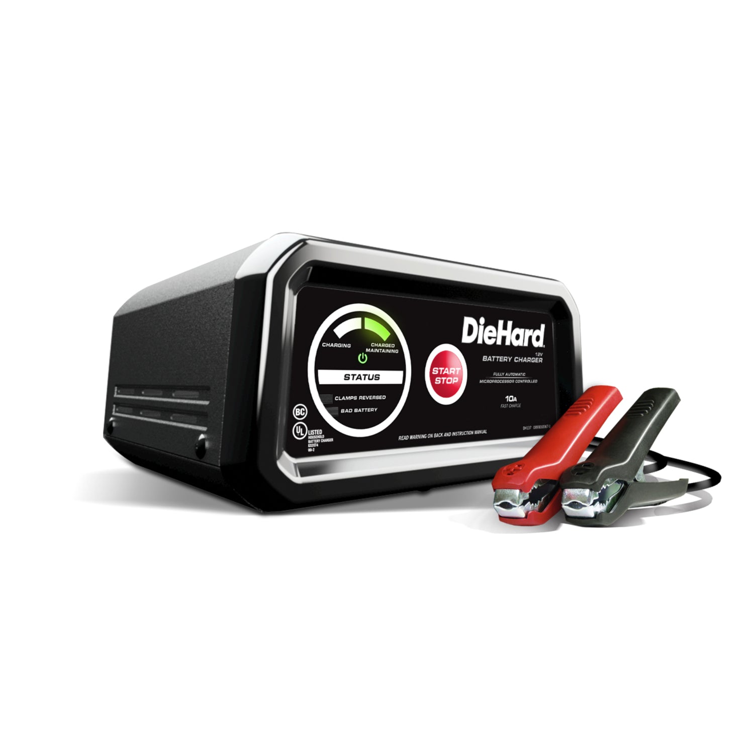 DieHard Automatic 12 V 10 amps Battery Charger - Case of 2