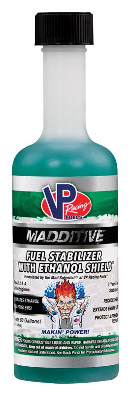 VP RACING FUELS - VP Racing Fuels Madditive Gasoline Fuel Stabilizer 8 oz - Case of 9