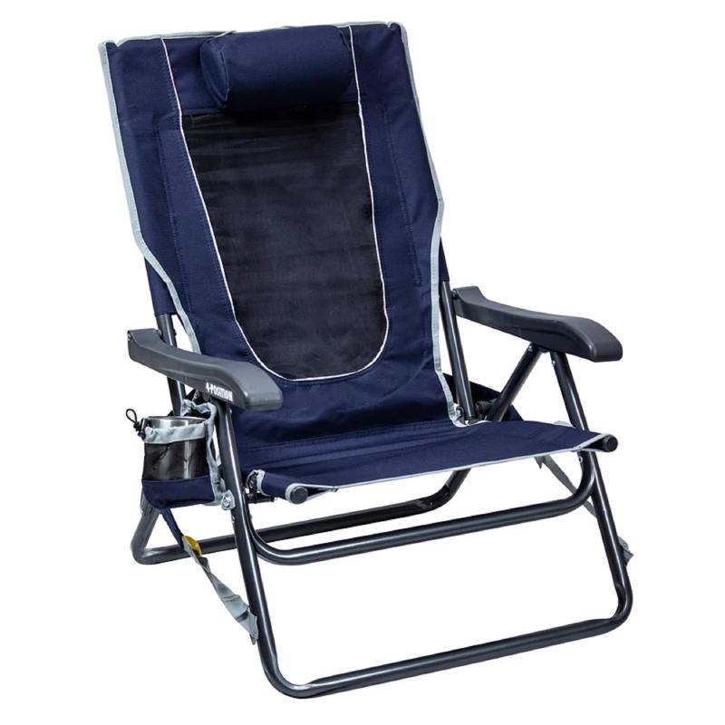GCI OUTDOOR - GCI Outdoor Backpack Event 4-Position Indigo Hard Arm Backpack Chair