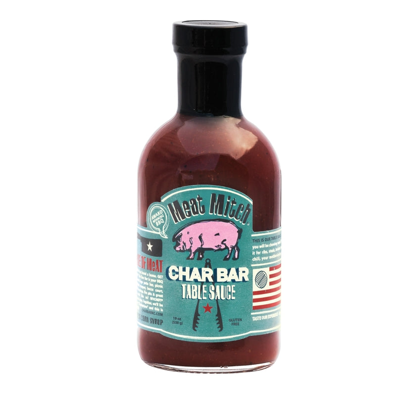 MEAT MITCH - Meat Mitch Char Bar BBQ Sauce 19 oz - Case of 6
