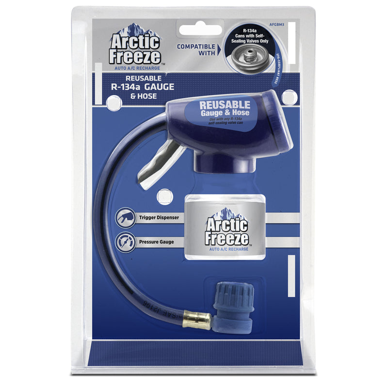 ARCTIC FREEZE - Arctic Freeze R-134a 1 pc AC Gauge and Hose