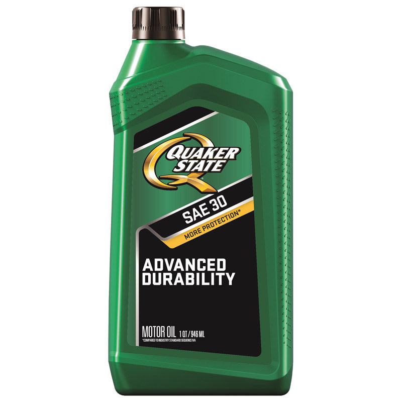 QUAKER STATE - Quaker State Peak Performance SAE 30 4-Cycle Heavy Duty Motor Oil 1 qt 1 pk - Case of 6