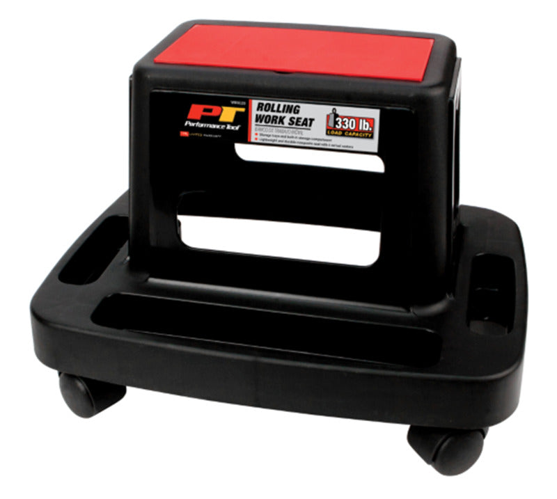 PERFORMANCE TOOL - Performance Tool 13.4 in. H X 12.4 in. W X 18 in. L Mechanics Seat