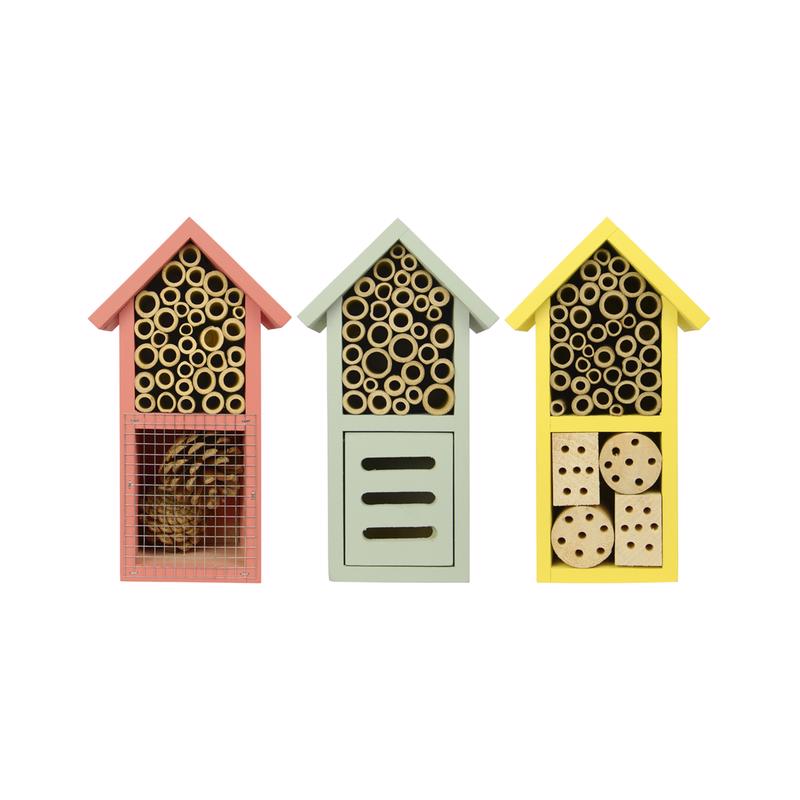 NATURE'S WAY - Nature's Way Better Gardens 9 in. H X 3.5 in. W X 5 in. L Wood Insect House