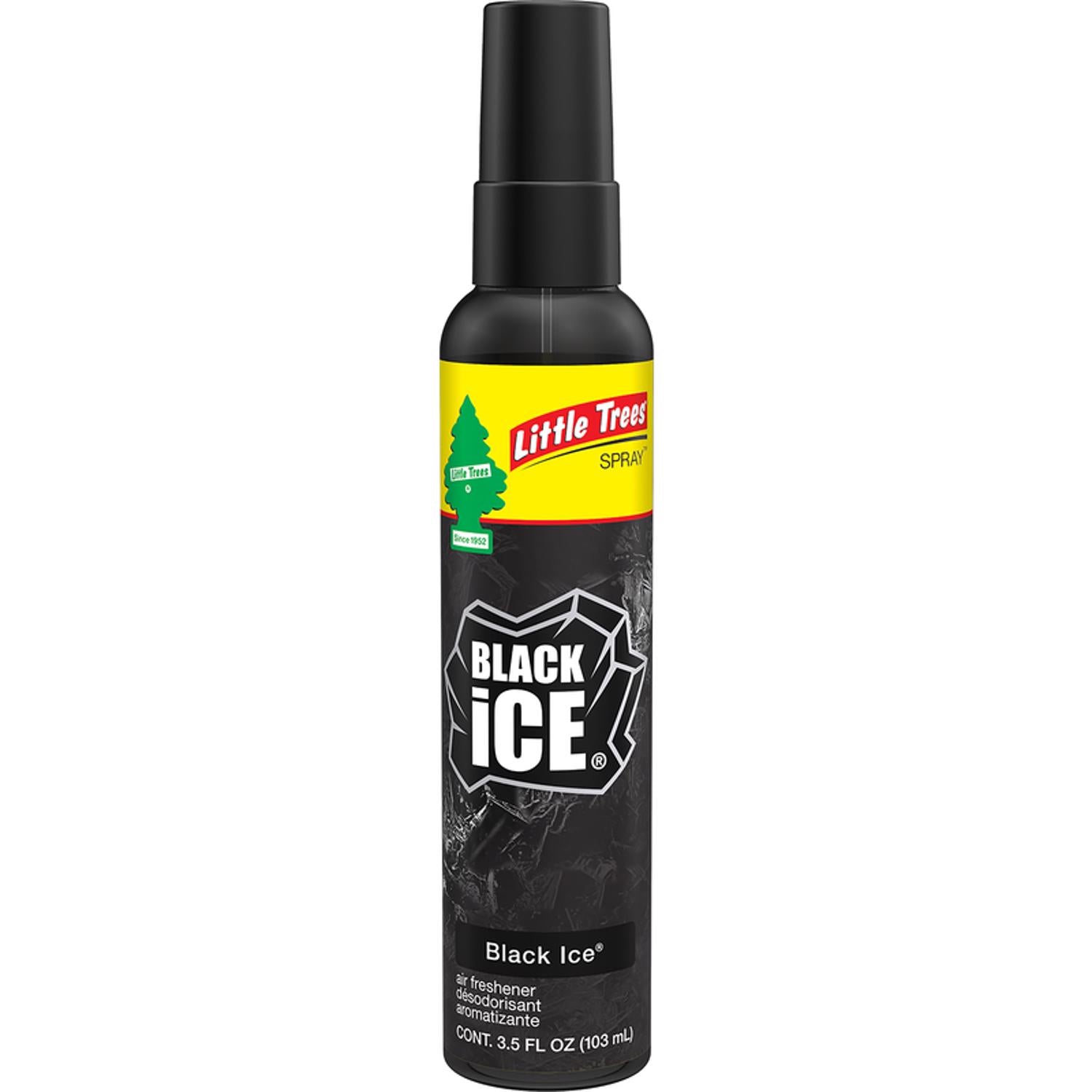 Little Trees Spray Black Ice Scent Car Air Freshener 3.5 oz Liquid 1 pk - Case of 24