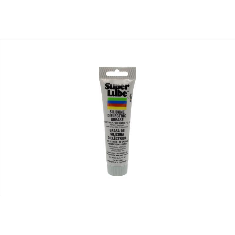 SUPER LUBE - Super Lube NSF Approved Waterproof Silicone Grease 3 oz Tube [91003]