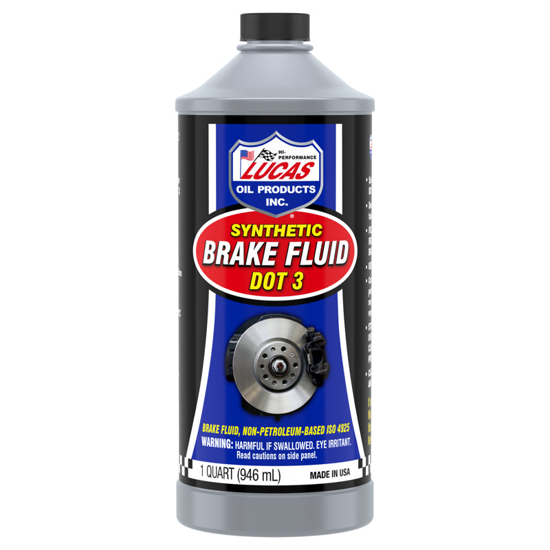 LUCAS OIL PRODUCTS - Lucas Oil Products DOT 3 Brake Fluid 1 qt