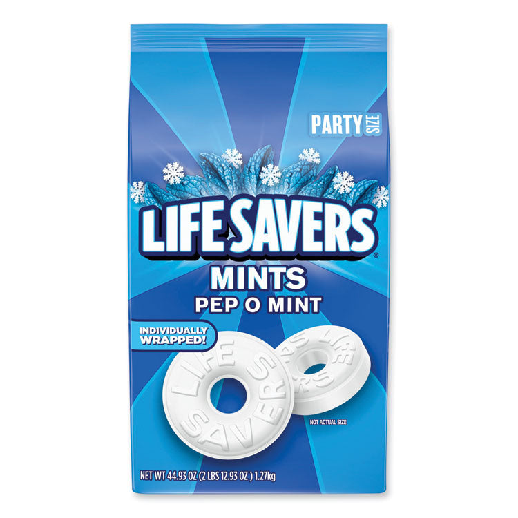 LifeSavers - Hard Candy Mints, Pep-O-Mint, 44.93 oz Bag