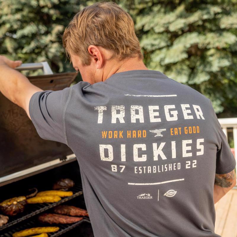 DICKIES - Dickies Traeger Tee Shirt Charcoal Gray S
