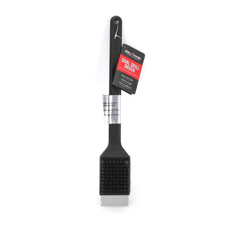 GRILL MARK - Grill Mark Grill Brush with Scraper 1 pk