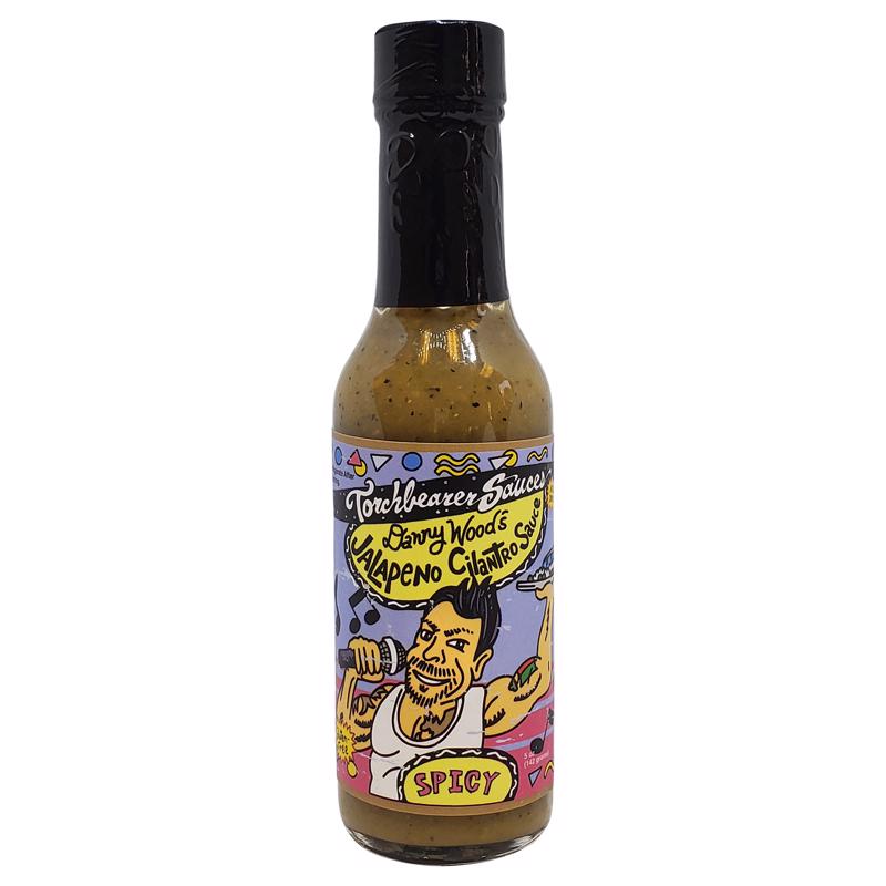 TORCHBEARER SAUCES - Torchbearer Sauces Danny Wood Jalapeno Cilantro Hot Sauce 5 oz