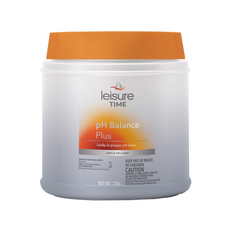 LEISURE TIME - Leisure Time Plus Granule pH Balance 3 lb - Case of 6