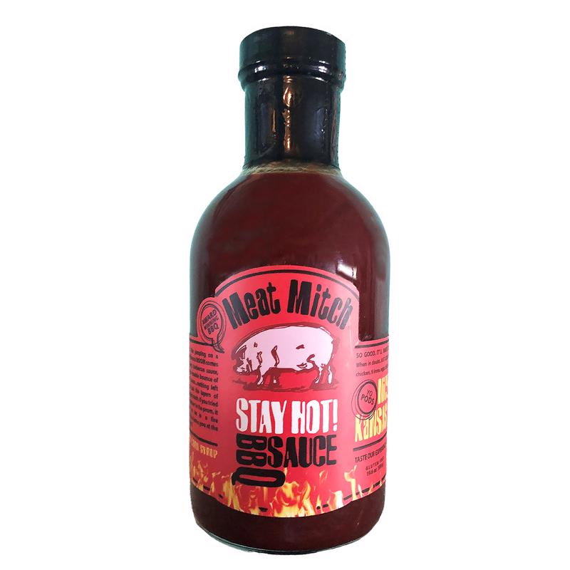 MEAT MITCH - Meat Mitch Stay Hot Spicy BBQ Sauce 19.6 oz
