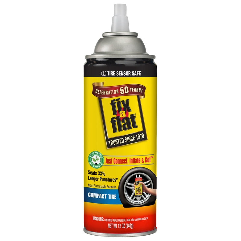 FIX-A-FLAT - Fix-a-Flat Inflator and Sealer 12 oz - Case of 6