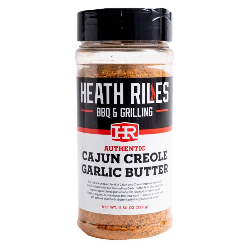 HEATH RILES BBQ - Heath Riles BBQ Cajun Creole Garlic Butter BBQ Rub 11.5 oz