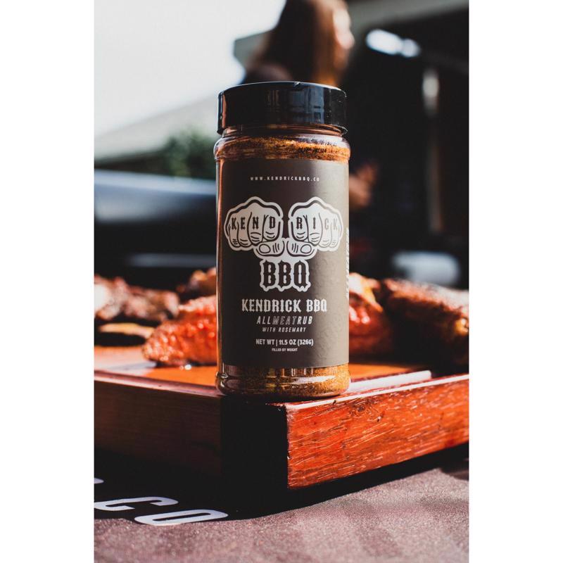 KENDRICK BBQ - Kendrick BBQ All Meat with Rosemary Bar-B-Q Rub/Seasoning 11.5 oz