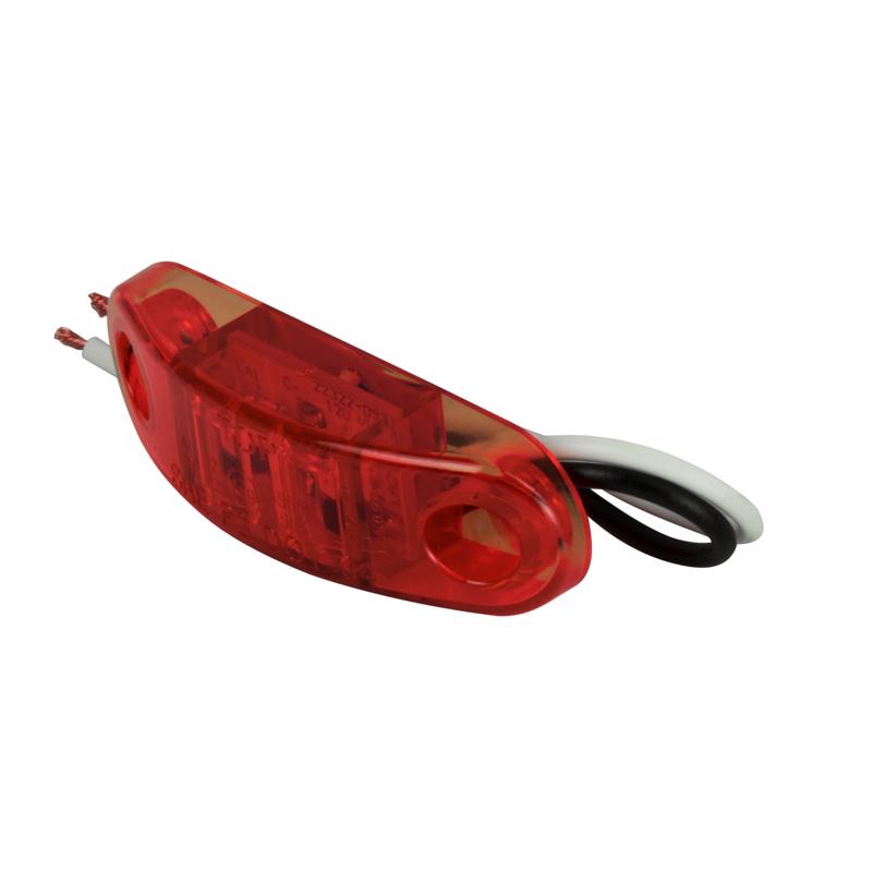 HOPKINS - Hopkins Red Oblong Clearance/Side Marker LED Light - Case of 2