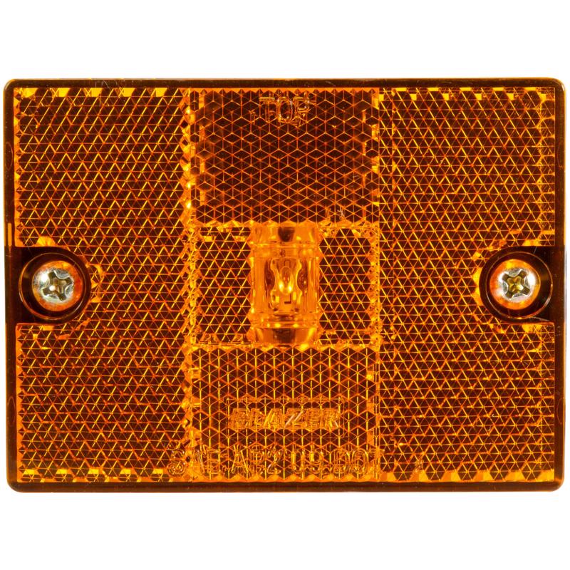 HOPKINS - Hopkins Amber Square Clearance/Side Marker LED Light - Case of 2