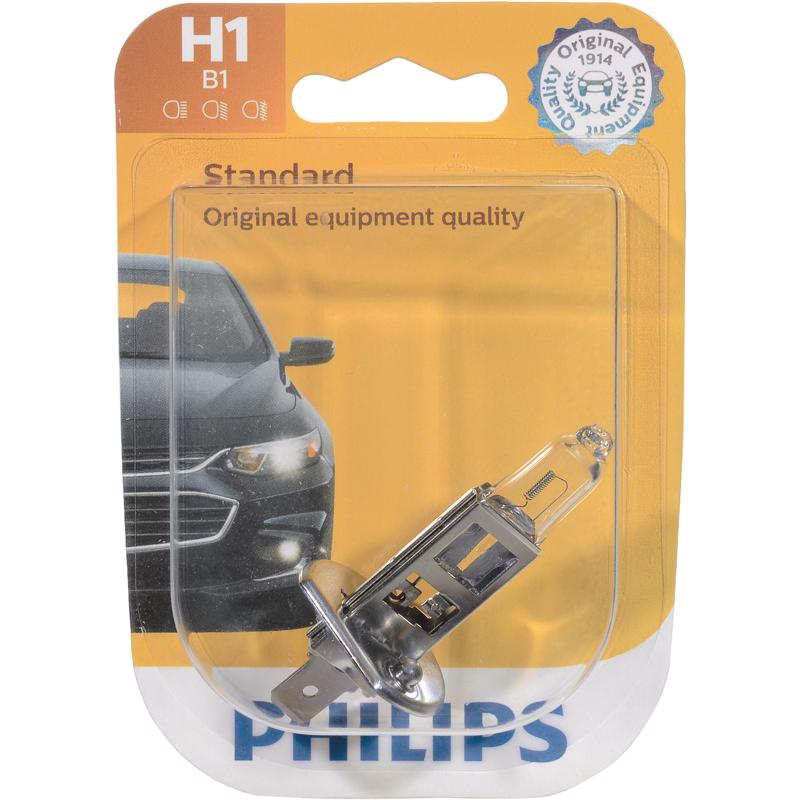 PHILIPS - Philips Standard Halogen High Beam Automotive Bulb H1B1