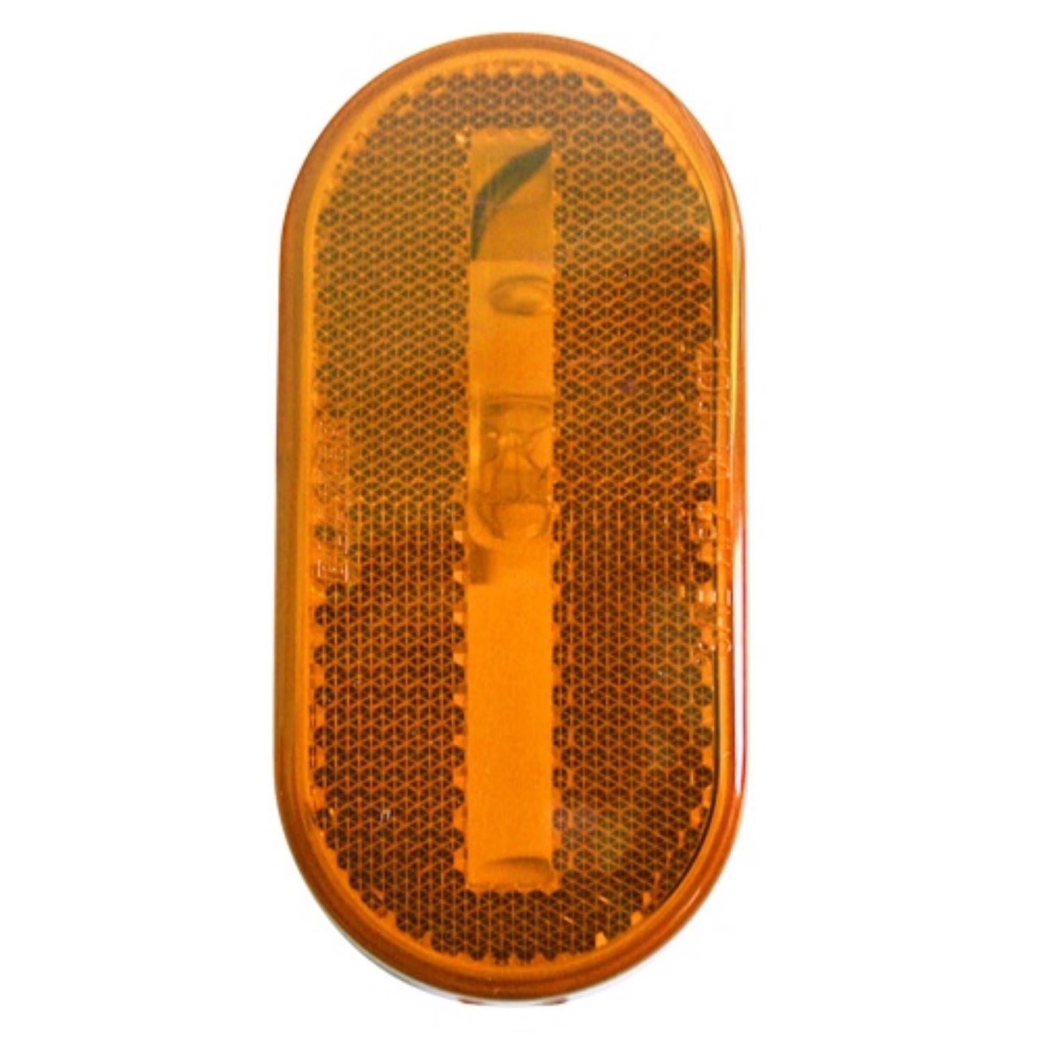 Hopkins Amber Oblong Clearance/Side Marker Light - Case of 3