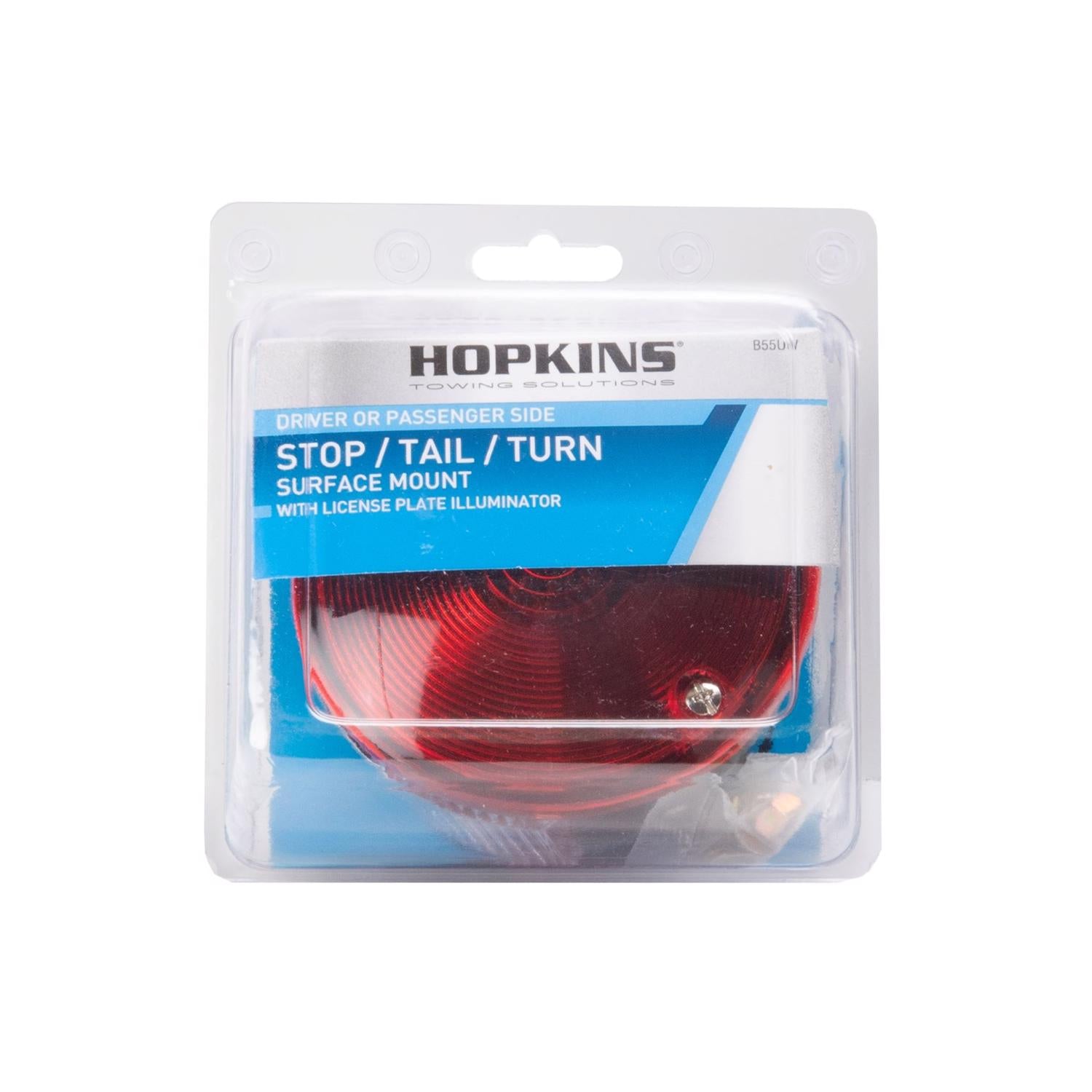 Hopkins Red Round Stop/Tail/Turn Light/Signal - Case of 2