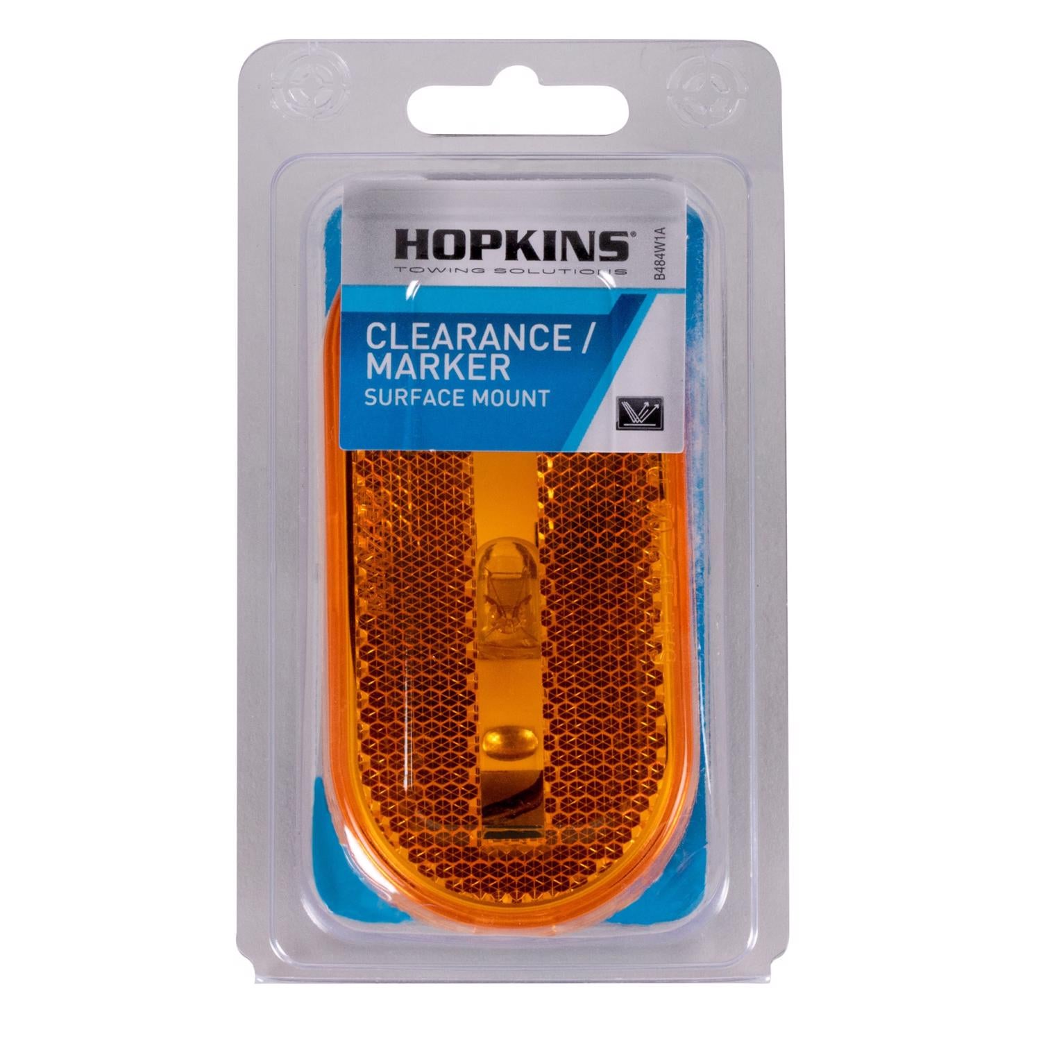 Hopkins Amber Oblong Clearance/Side Marker Light - Case of 3