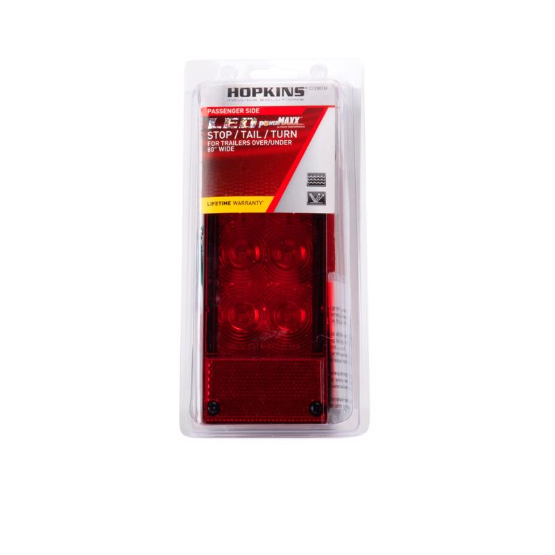HOPKINS - Hopkins Power Maxx Red Rectangular Trailer LED Light [C7298TM]