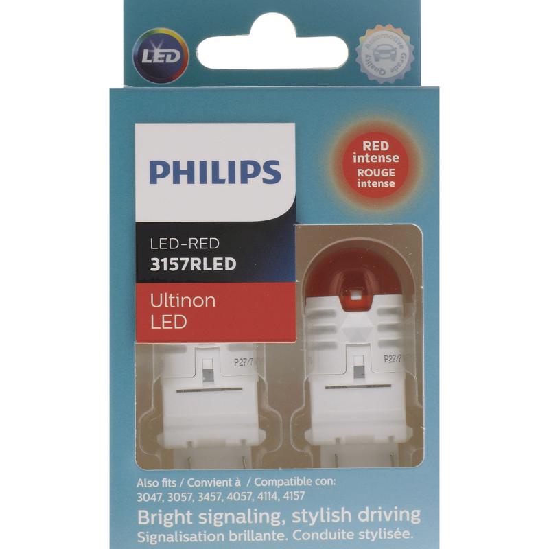 PHILIPS - Philips Ultinon LED Parking/Side Marker/Turn Miniature Automotive Bulb 3157RLED